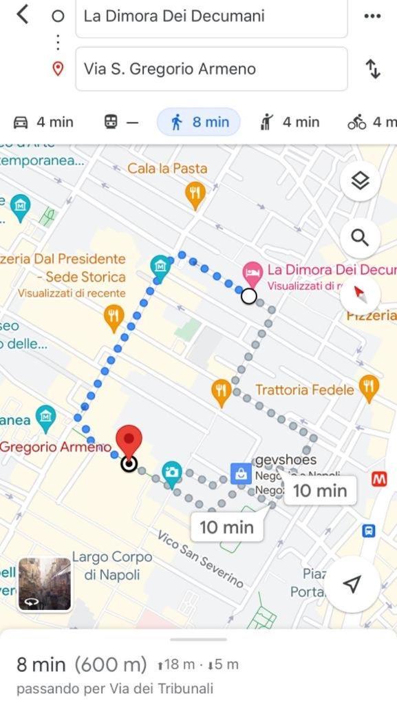 Dimora Dei Decumani Bed & Breakfast Napoli Eksteriør bilde